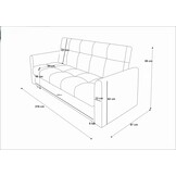 Slaapbank met opbergruimte Lente | Zitbank