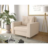 Fauteuil Mick - Luxe Bekleding | Kies je kleur