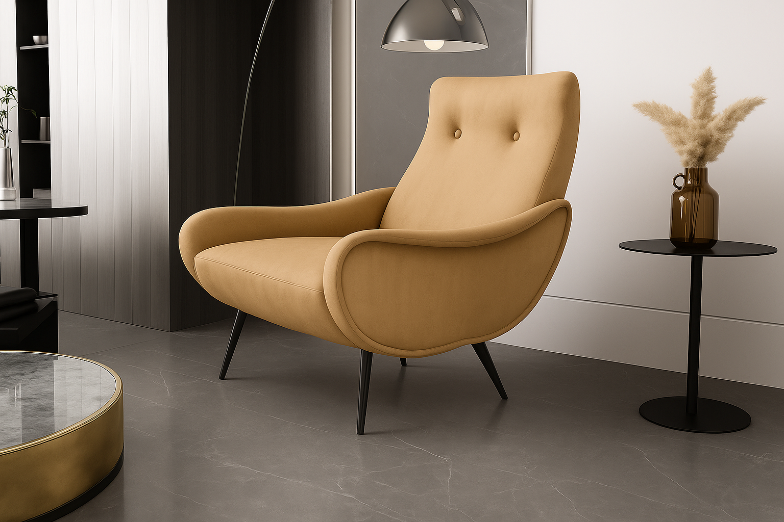 Fauteuil Robin - Luxe Bekleding | Kies je kleur