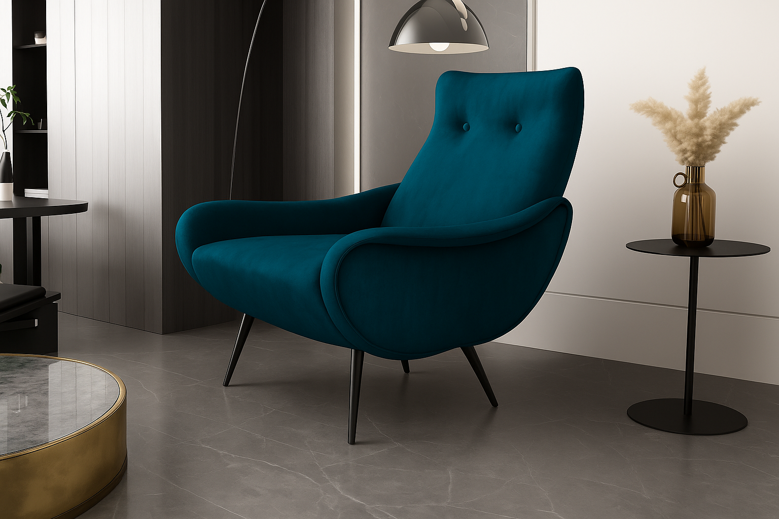 Fauteuil Robin - Luxe Bekleding | Kies je kleur