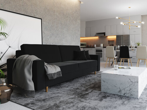 Slaapbank met opbergruimte Soro | Zitbank