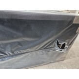 2dekans Vaste Boxspring Box Zonder Matras 80 x 210 Antraciet  - Schade bovenkant van de box