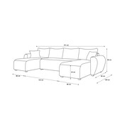 Slaapbank met opbergruimte Max | U-bank