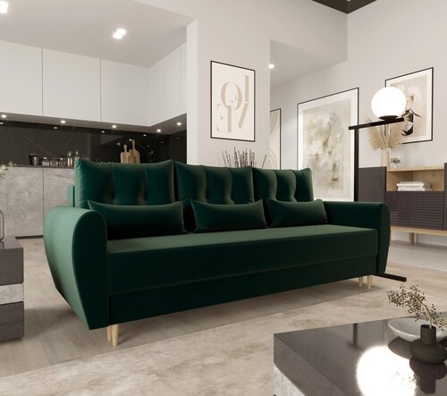 Slaapbank met opbergruimte Pascal | Zitbank