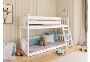 Stapelbed met Ladder Kas - 2-persoons (incl. hekje)