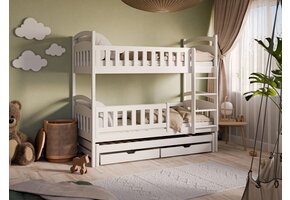 Stapelbed met Lade Bas - 3-persoons