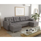 Slaapbank met opbergruimte Mick | U-bank