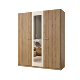 Kledingkast Verdal – 3-Deurs incl. Spiegel