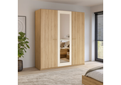 Kledingkast Verdal – 3-Deurs incl. Spiegel