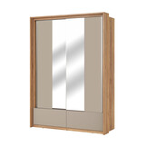 Kledingkast Imola - Eiken - 2-Deurs met Lades