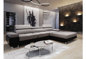 Slaapbank met opbergruimte Sem | L-Hoekbank