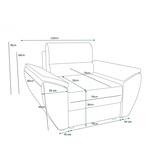 Fauteuil Zeno - Luxe Bekleding | Kies je kleur