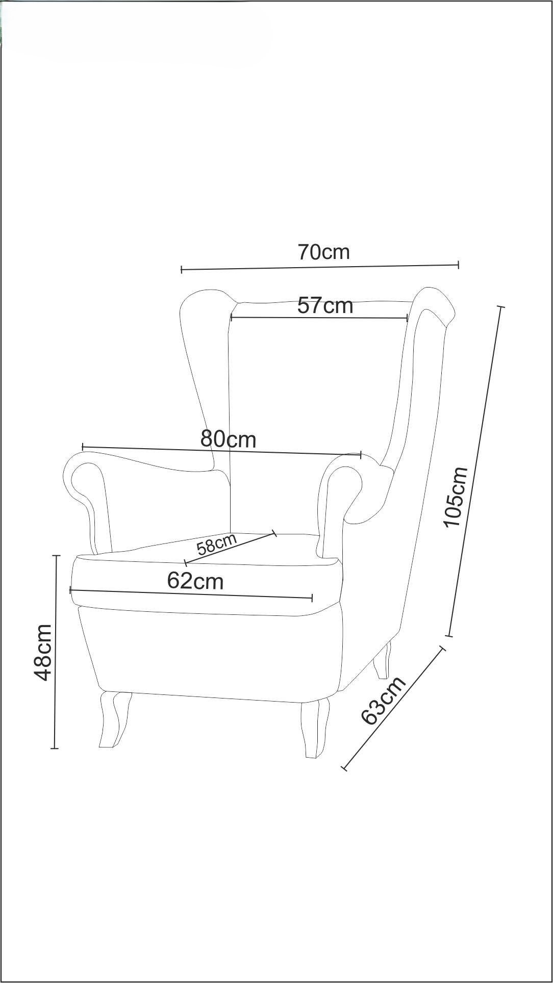 Fauteuil Ulisse - Luxe Bekleding | Kies je kleur