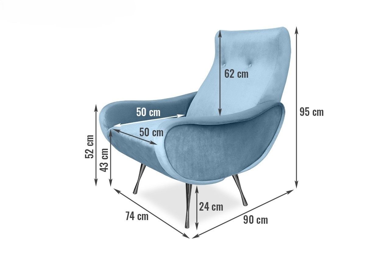 Fauteuil Robin - Luxe Bekleding | Kies je kleur
