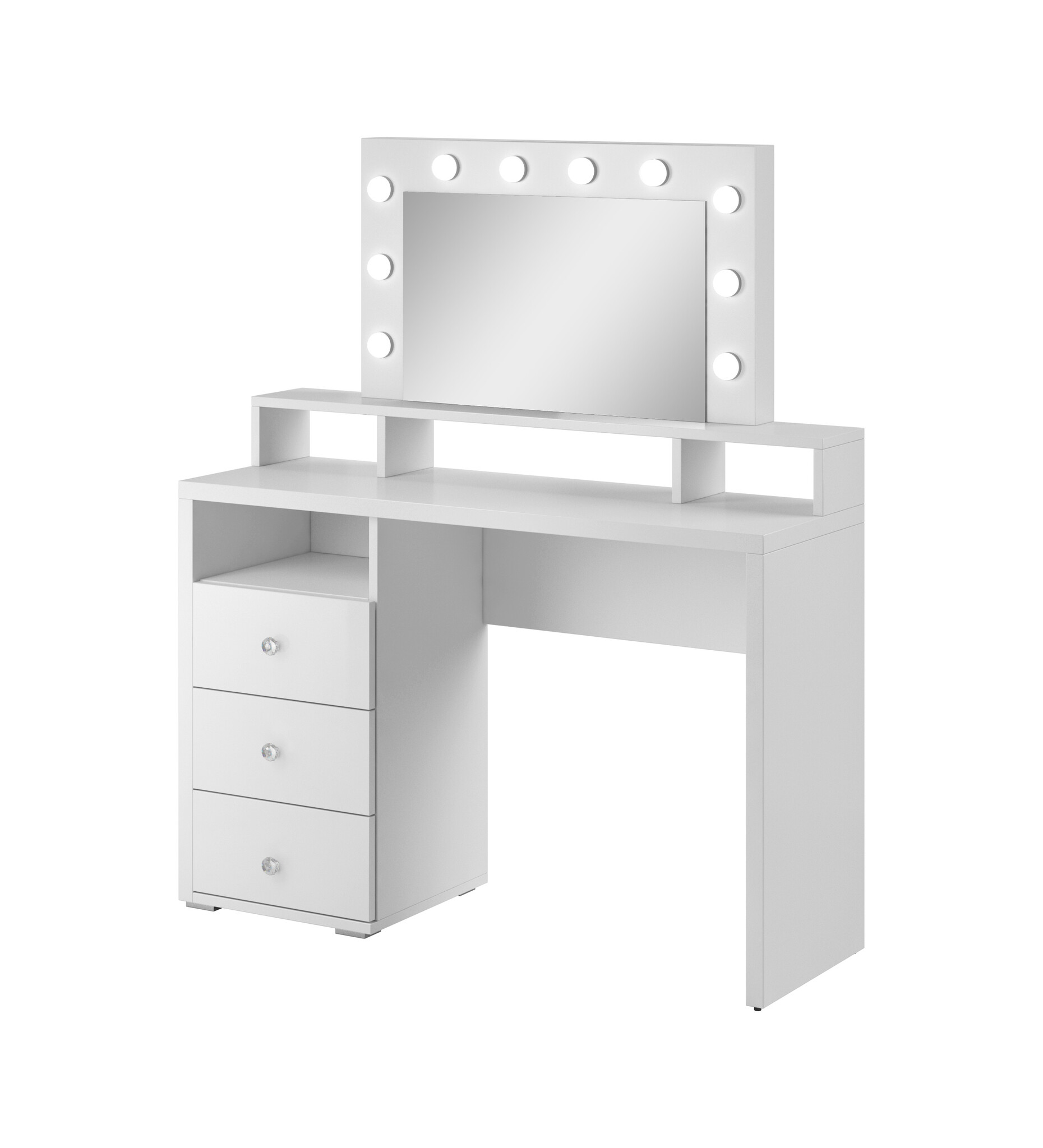 Kaptafel Diana - Wit incl. Verlichting