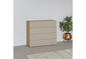 Ladekast Imola - Eiken - 4 Lades