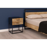 Nachtkastje met Lades Mart - Mangohout