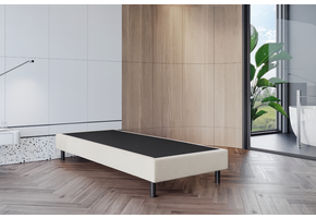 2dekans Vaste Boxspring Box Zonder Matras 80 x 200 Beige  - Gat onderkant