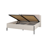 Houten Opbergbed Jura - Taupe