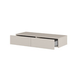 Wandkaptafel Jura - Taupe