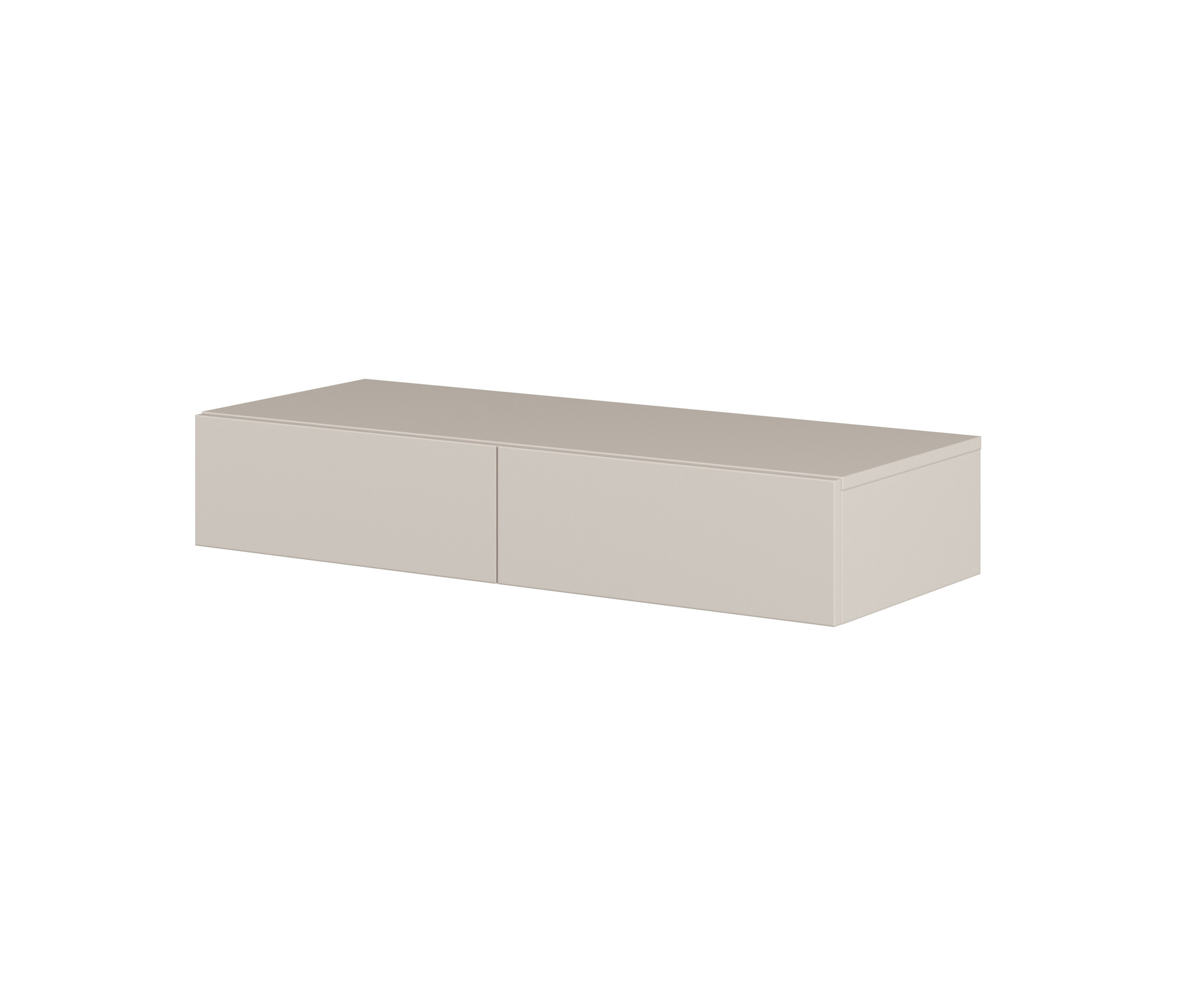 Wandkaptafel Jura - Taupe