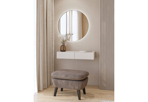 Wandkaptafel Jura - Taupe