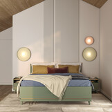Houten Bed Skagen - Groen - Bedframe