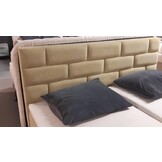 Showroommodel Opberg boxspring met Lade Brick 180 x 200 Lindegroen