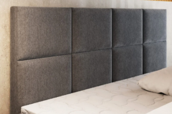 2dekans Opberg boxspring met Lade 160 x 200 Zwart - Defecte lades + schroefdraad pootje stuk