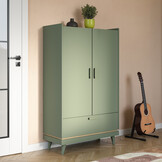 Linnenkast Skagen - Groen - 2-Deurs met Lade