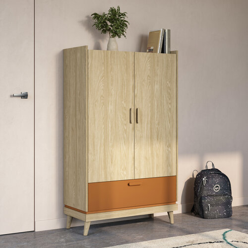 Linnenkast Skagen - Eiken - 2-Deurs met Lade