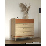 Ladekast Skagen - Eiken - 4 Lades