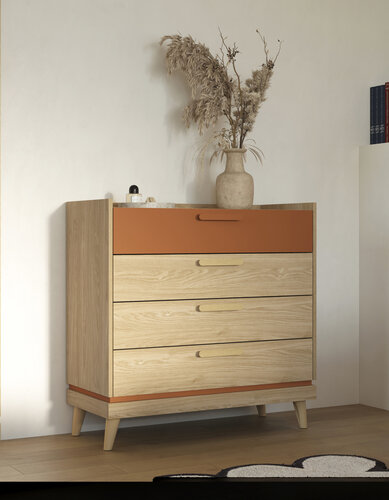 Ladekast Skagen - Eiken - 4 Lades