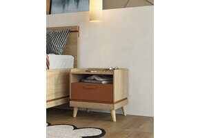Nachtkastje met Lade Skagen - Eiken