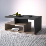 Salontafel Serta - Antraciet/Taupe