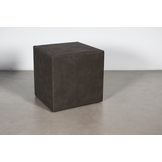 OP=OP Boxspring Bombeer Zonder Matras 180 x 200 Suede Taupe - Verhoogde boxen  - incl 2x Hocker