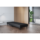 OP=OP Vaste Boxspring Box Zonder Matras 70 x 200 Skaileer Antraciet 