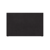 OP=OP Hoofdbord Basic Velvet Antraciet 180 x 100