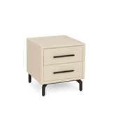 OP=OP Hocker met 2 lades Beige Onyx model