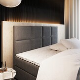 OP=OP Hoofdbord Levi 180 x 120 Grijs