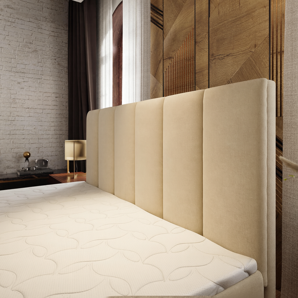 OP=OP Hoofdbord Monza Beige 140 x 100