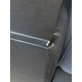 2dekans Voetbord met TV-lift 140 x 87 Skaileer Zwart - Stofschade (Niet in originele verpakking)