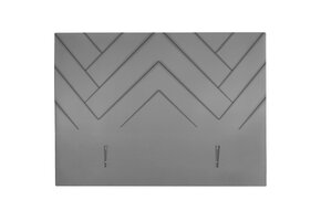 OP=OP Hoofdbord Chevron 180 x 100 Skaileer Grijs