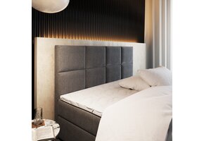 2dekans Hoofdbord Levi  180 x 100 Grijs - Niet in originele verpakking