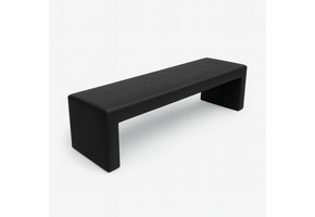 2dekans Bedbank Skaileer Zwart 140 cm breed (Stofschade + Niet in originele verpakking)