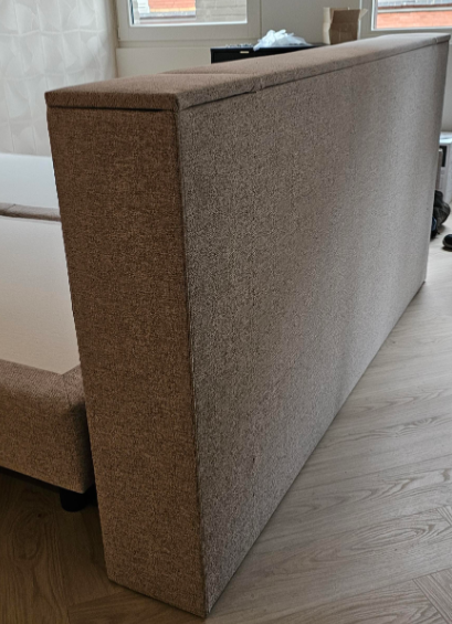 2dekans Voetbord met TV-lift 180 x 87 Kiezelgrijs (Niet in originele verpakking)