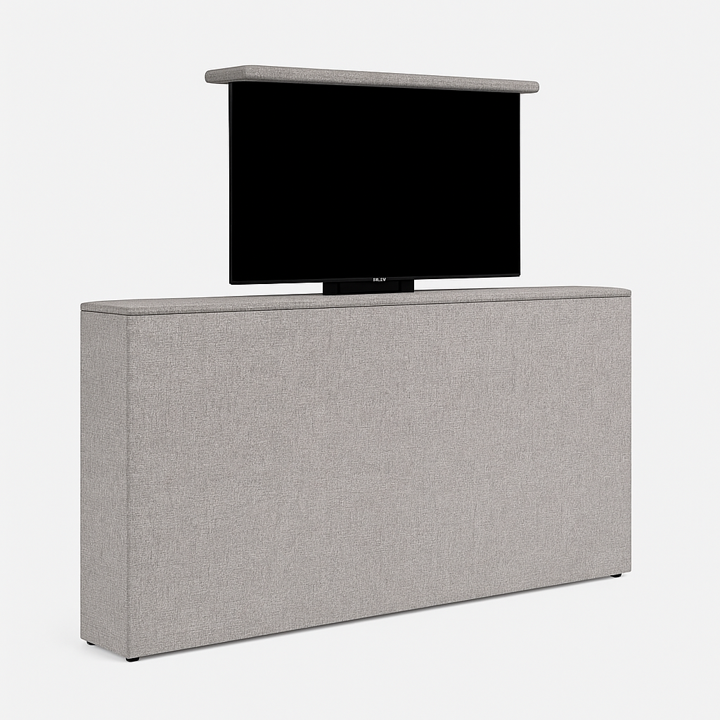 2dekans Voetbord met TV-lift 180 x 87 Kiezelgrijs (Niet in originele verpakking)
