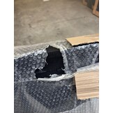 2dekans Hoofdbord Basic Grijs 90 x 100 - Stofschade doek