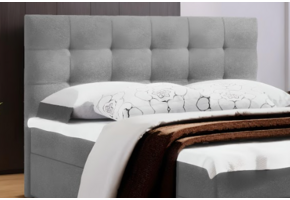 OP=OP Hoofdbord Bloss 180 x 100 Grijs