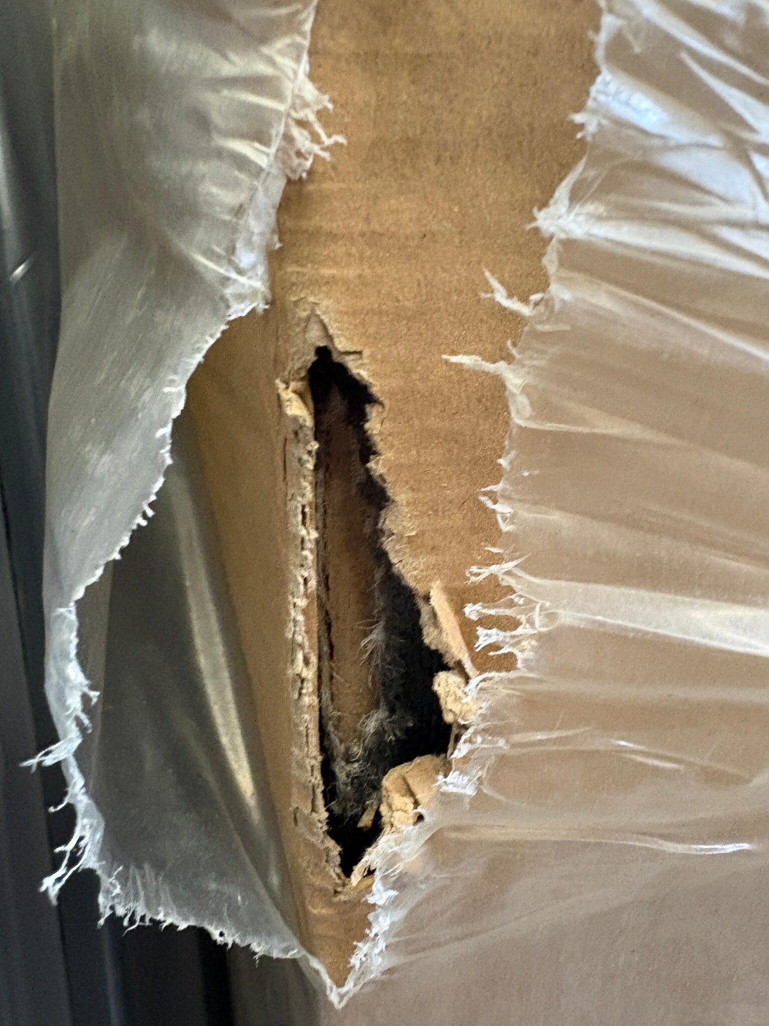 2dekans Vaste Boxspring Box Zonder Matras 90x 200 Zwart - Stofschade zijkant